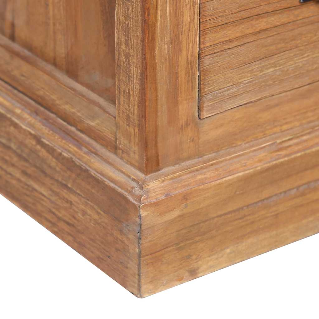 Side Table Cabinet 60 x 30 x 60 cm Solid Teak Wood