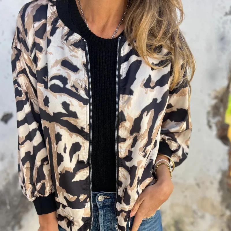 2025 Autumn New Collection, Ladies, Drawstring Design, Thin, Zipper Small Coat, Exquisite Pattern, Lightweight Design