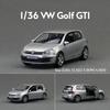 1/36 Volkswagen Golf GTI  Toy Car Model for Children Diecast Metal Miniature Collection Gift for Children Boys Kid