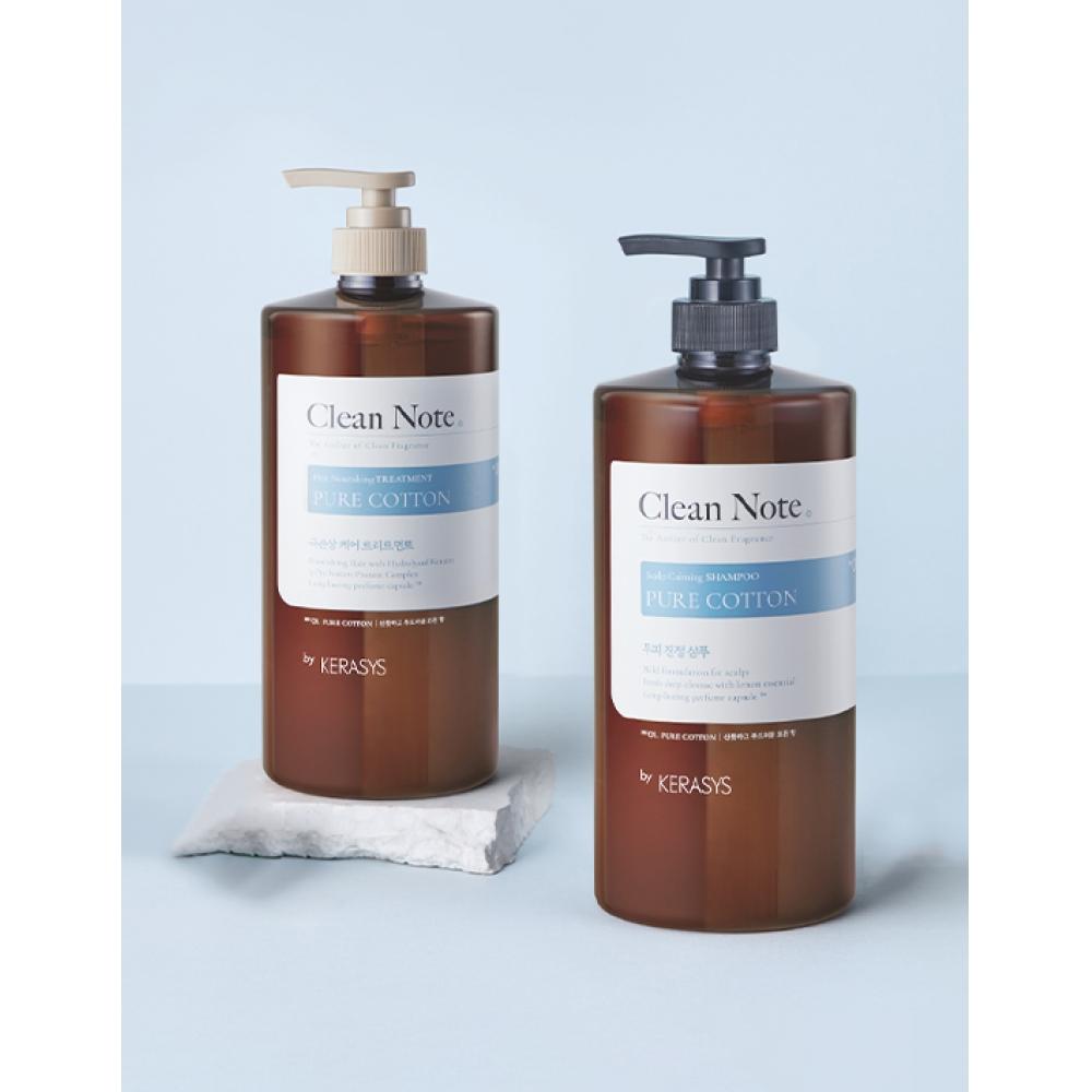 Kerasys Clean Note Shampoo 1l  Pure Cotton