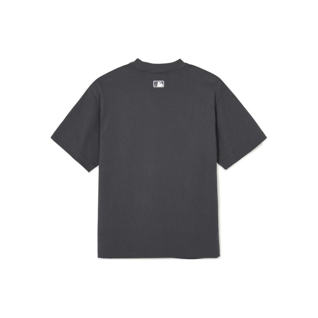 New MLB SS24 T Shirt Unisex Charcoal Gray 3ATSB1143-43CGS