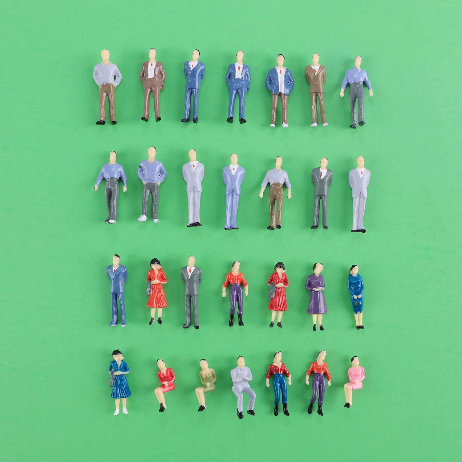 Маленькие фигурки людей 50pcs