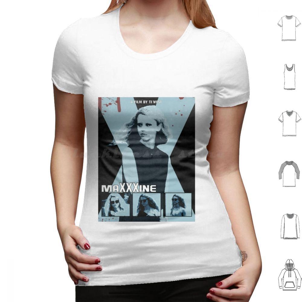 Pearl X Maxxxine 2024 Mia Goth Film Horror Movie T Shirt 6xl Cotton Cool Tee Pearl Maxxxine Maxxxine 2024 Maxine 2024 Pearl