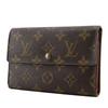 LOUIS VUITTON Porto Tresol Etui Papie Tri-fold wallet M61202 Brown Monogram canvas unisex Used