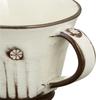 Coffee Cup X 210cc Powdered Shinogi Coffee Bowl Plate Pottery Mino Ware Made In Japan Ale-net 9 H6.7cm