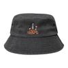 Cute The Little Mole Bucket Hat for Women Travel Field Hat Street Foldable for Vacation Fishing FisherUnisex Hats Bob