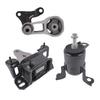 New-3PCS Engine Motor & Trans Mount Set For Ford Fiesta 1.6L Manual 2011-2017 D65239060H 8V5Z6068A BE8Z6068A