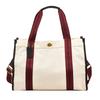 Large-capacity simple tote bag spring and summer new high-end texture contrasting color portable shoulder bag