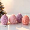3d Plaster Craft Mold Reusable Bunny Candle Mold Easter Egg Silicone Mold Food-Grade For Plaster Decorations Resin Ornaments