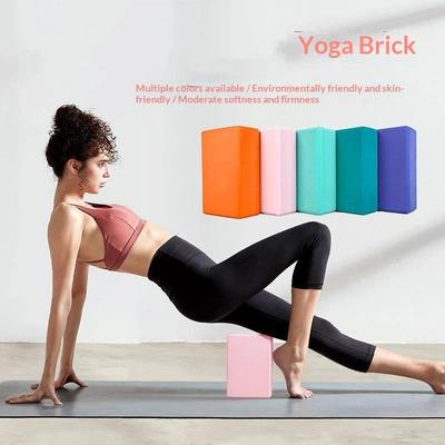 EVA Yoga Brick Eco-Friendly Lightweight Foam Block for Body Shaping Stretching Exercise Gym Yoga Studio Workout Use
