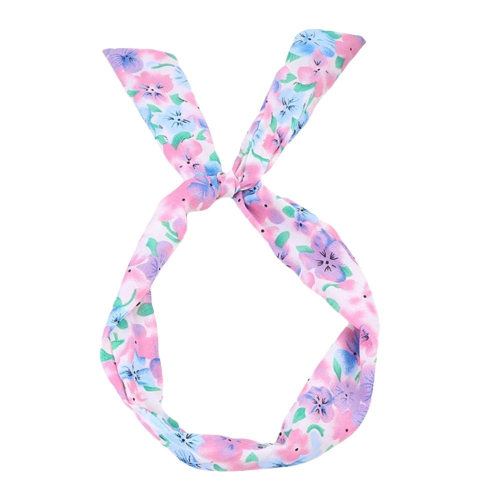 

Rustic Style Floral Hair Band Hair Styling Hair Accessories Fashion Girls Hairbands Women синий