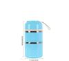 Z40 Portable Thermos Lunch Box Food Container 2/3 Layer Bento Box Stainless Steel Insulated Lunch Box for Food Storage Container