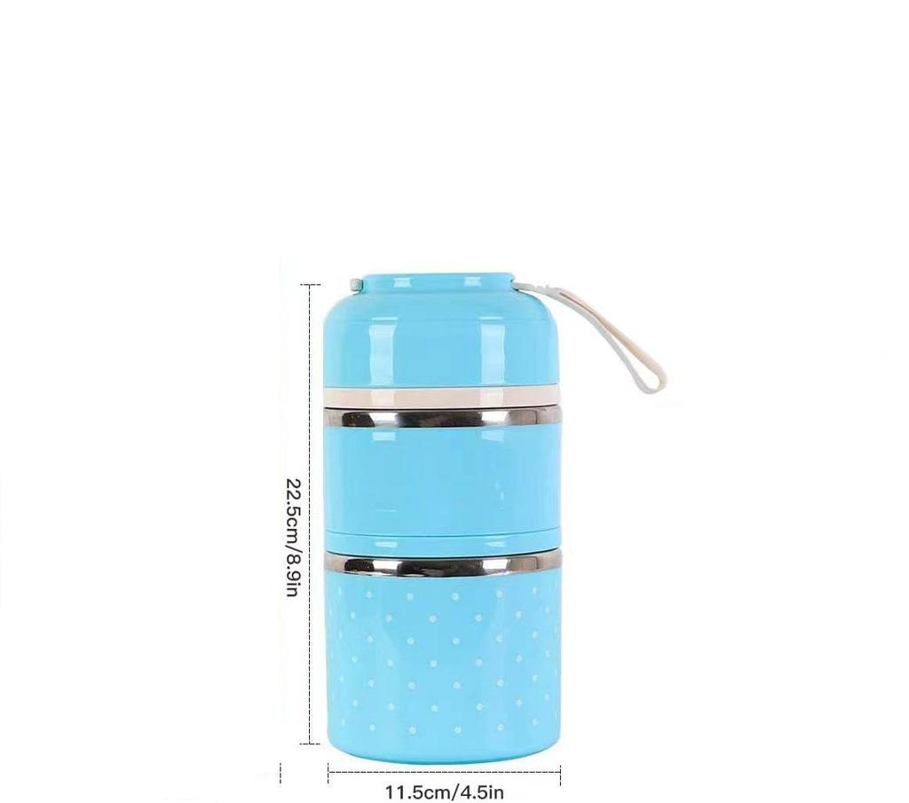 Z40 Portable Thermos Lunch Box Food Container 2/3 Layer Bento Box Stainless Steel Insulated Lunch Box for Food Storage Container