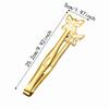 Hollow Out Stainless Steel Food Tongs Portable Kitchen Cooking Tongs  Restaurant Supplies