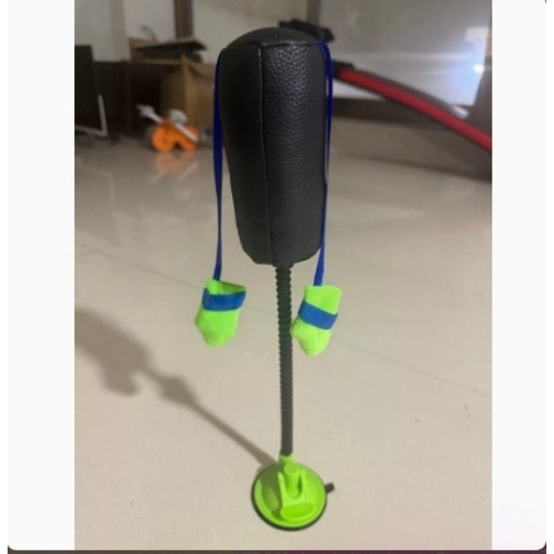 Suction Cup Cat Punching Bag Toy with 2pcs Boxing Gloves, Spring-Loaded Interactive Self-Play Cat Toy, Suitable for Indoor Cats and Kittens