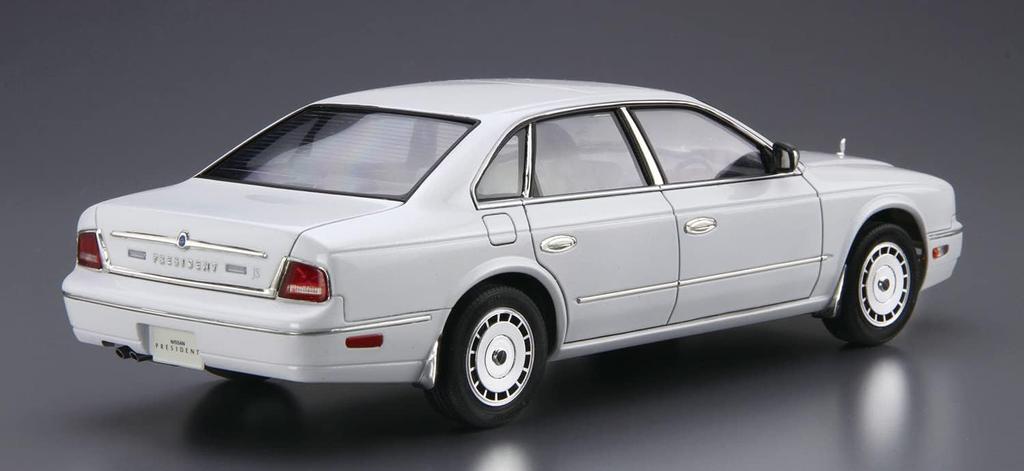 Aoshima Bunka Kyozai The Model Car Series Nissan G50 President Q45 Plastic Model (AOSHIMA) 1/24 JS/Infiniti '89