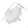 Lace Wedding Umbrella Photo Prop Wooden Handle Creative Lightweight Costume Accessory Bridal