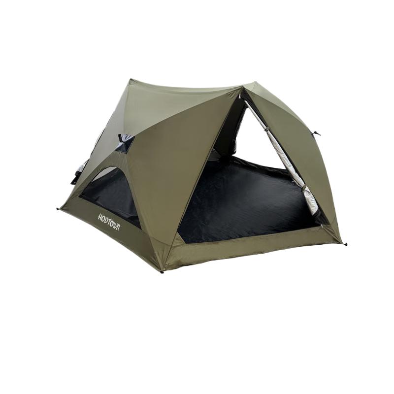 He Da Wu 3-4 Person Automatic Pop-Up UV Camping Tent