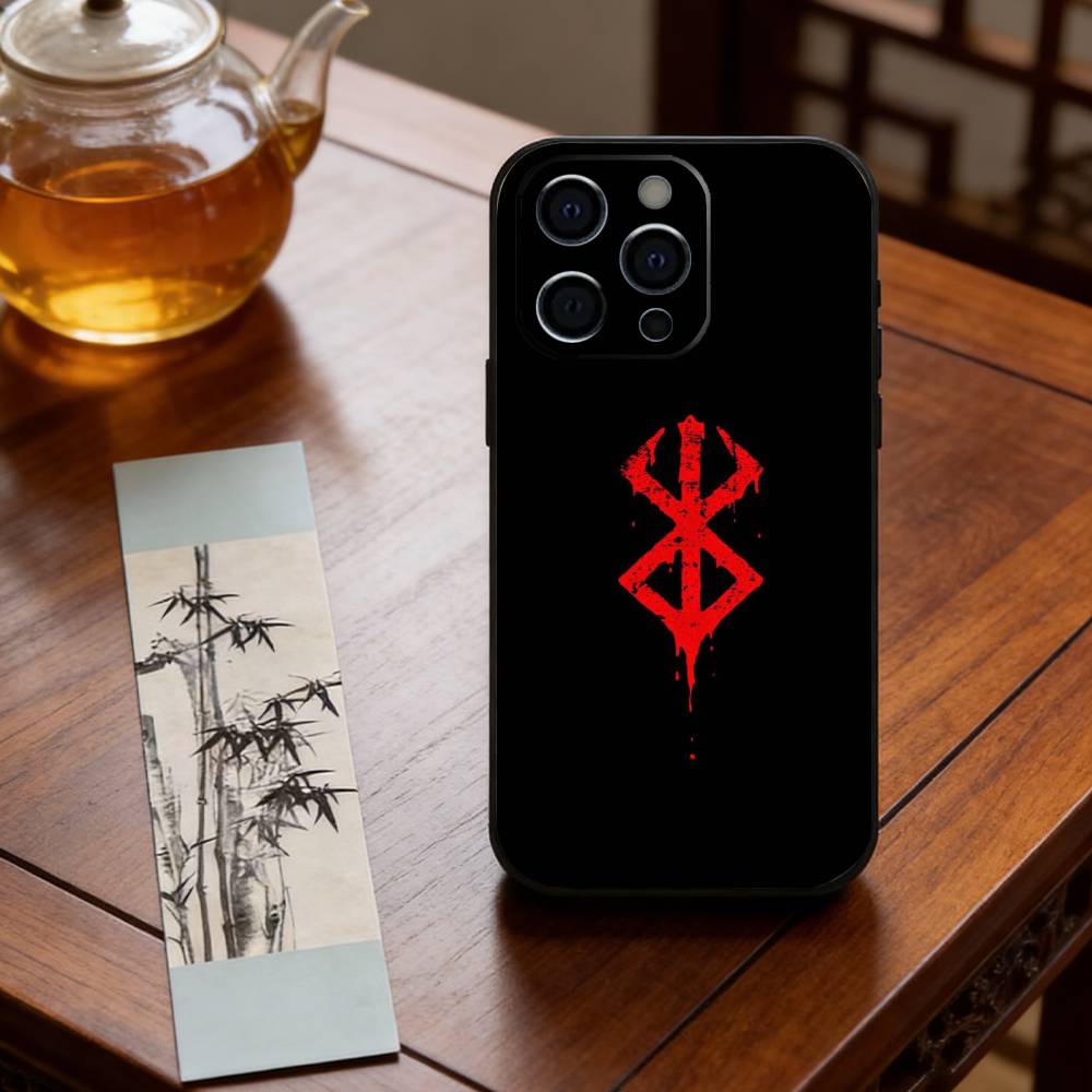 Anime B-Berserk Phone Case Silicone Soft For IPhone 17 16 15 14 13 12 11 X XR Plus Pro Max Plus