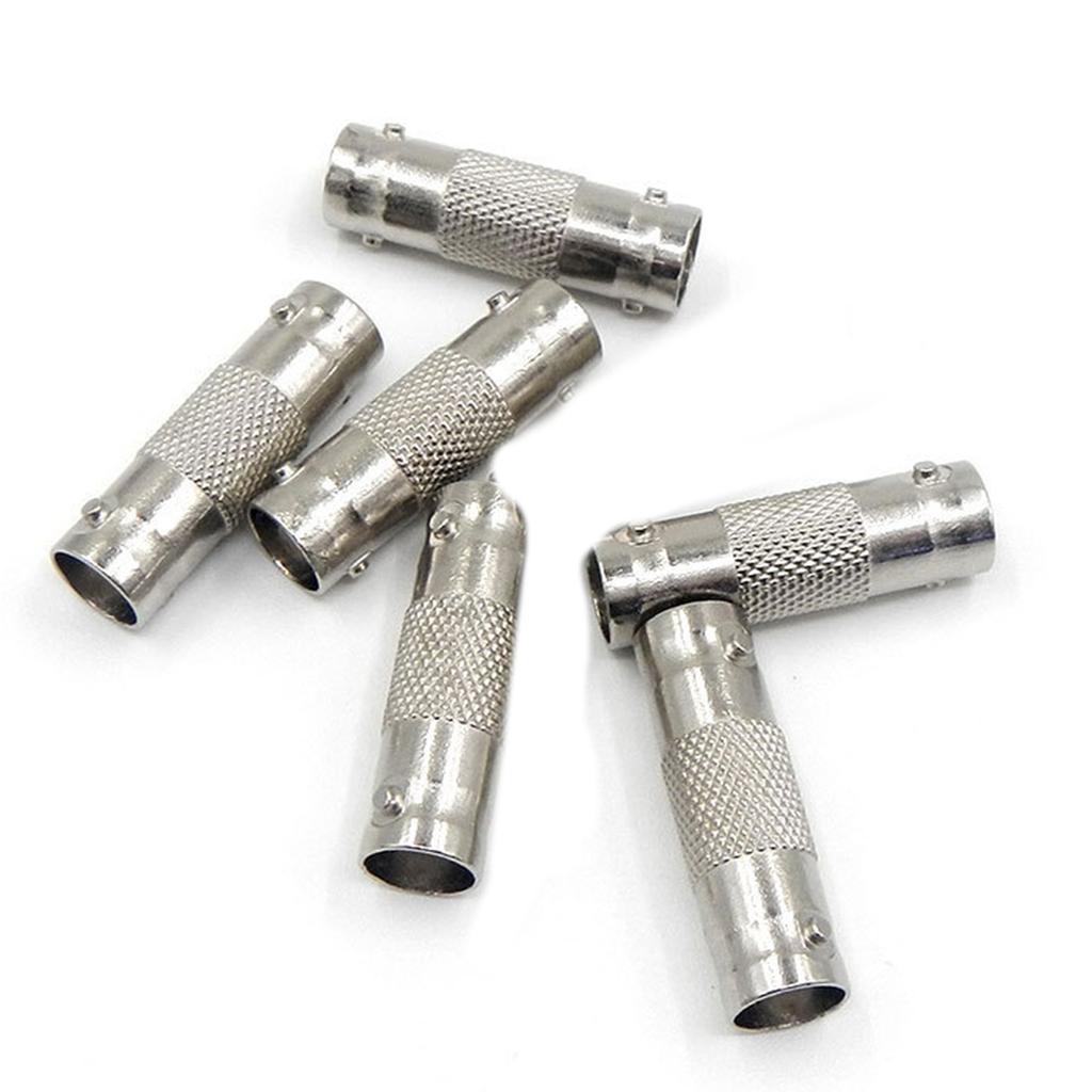 BNC Adapter BNC Female to BNC Female Straight RF Coaxial Connector for CCTV Surveillance System Video Camera Broadcast