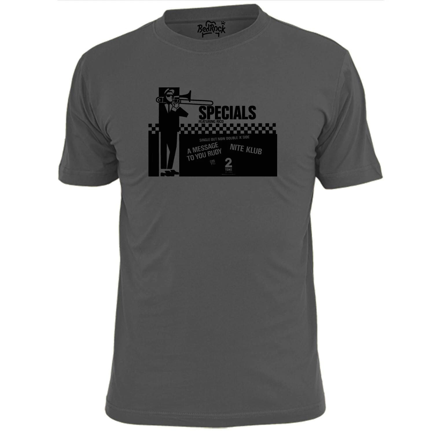 

Mens A Message To You Rudy Cover Ska 2 Tone T shirt Terry Hall Specials XL