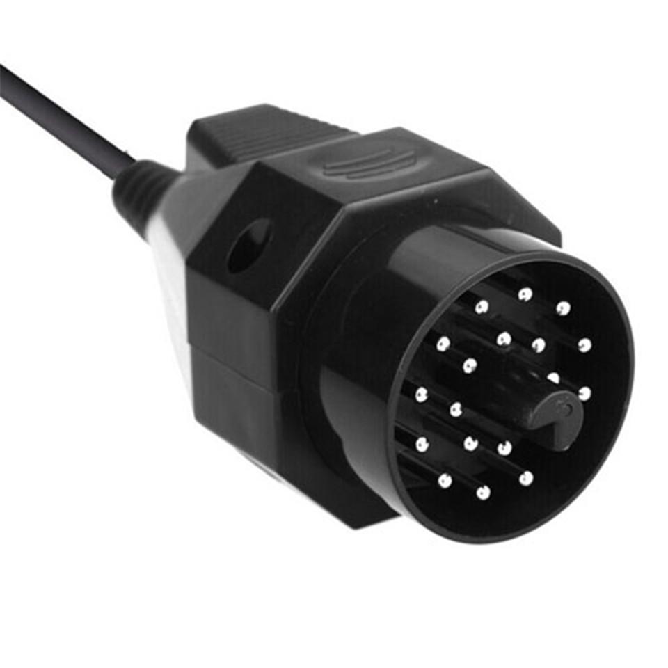 1pc OBD2 Diagnostic Cable For BMW 20Pin OBD2 Connector to OBD1 For BMW Connector 20PIN to 16PIN Pin OBD OBD2 Connector Adapter