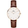 Daniel Wellington Petite St Mawes 28mm Women's Watch Leather Casual Stylish Timepiece