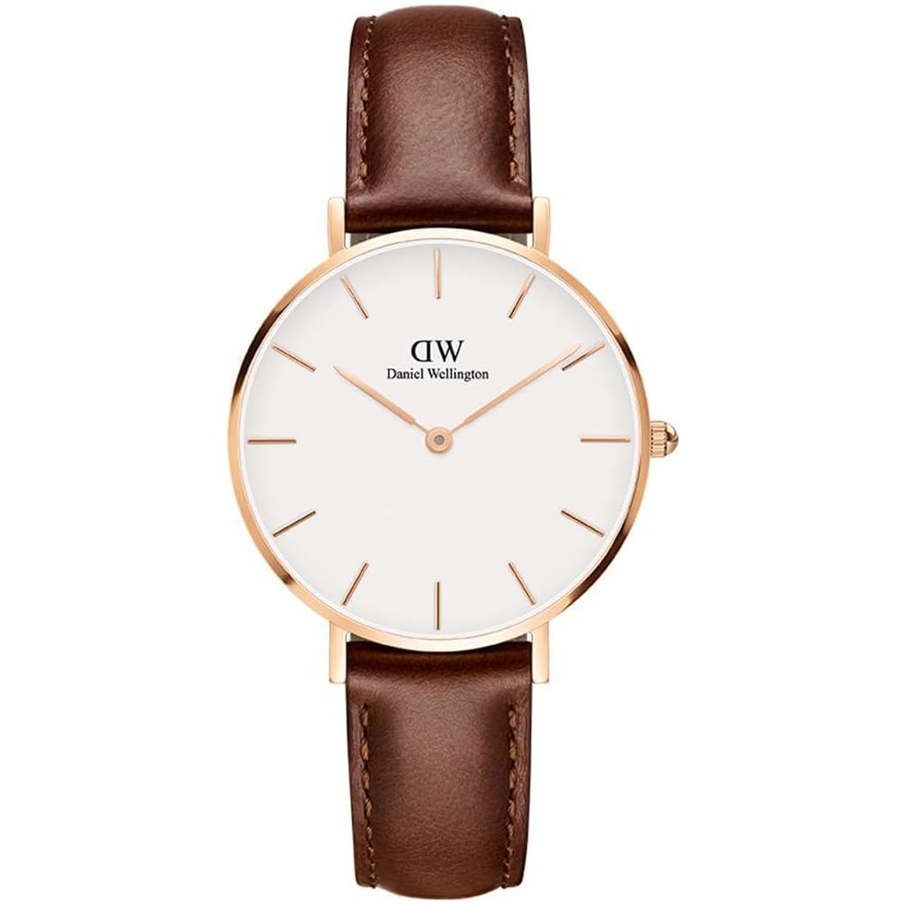 Daniel Wellington Petite St Mawes 28mm Women s Watch Leather Casual Stylish Timepiece