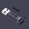 Type A To Type C Charger Converter QC 4.0 USB 3.1 To PD Type-C Adapter USB3.1 10Gbps USB Charging Adapter with Indicator Light