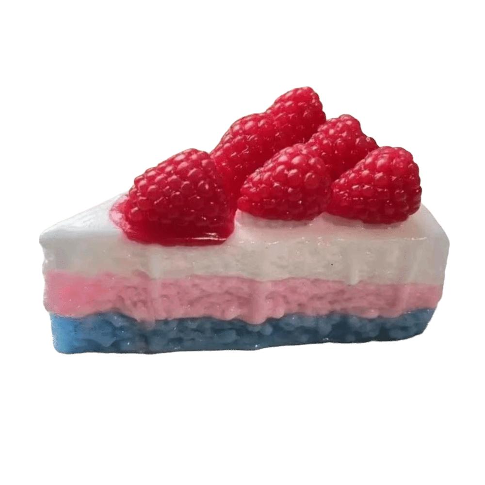Creative Slow Rebound Cake Toy Portable Soft Squishy Toy Simulated Cake Slow Rebound Simulation Bread Cake Pinch Toy Hand Relax