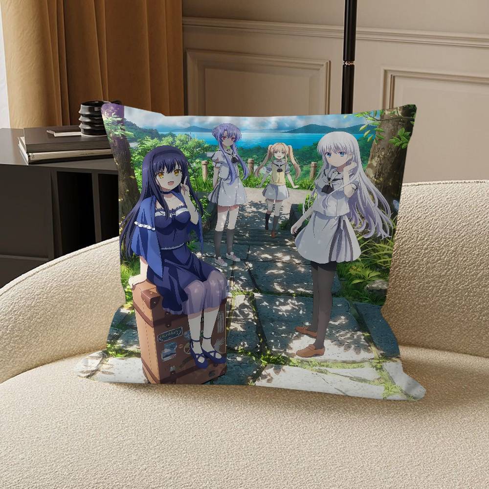 Anime S-Summer Pockets Maple Design Cushion Cover Happy Autumn Harvest decor Holiday Decorati Pillow Cover