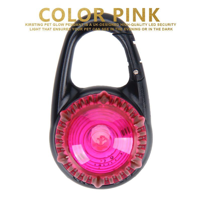 

Fantstic Anti-Lost Product Pet Supplies Light-Emitting Pendant Dog S-small Pink (pendant)