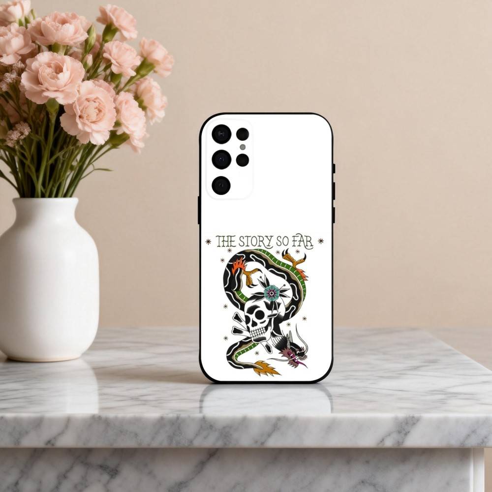 T-The S-Story S-So Far Band Phone Case For Samsung S25,S24,S21,S22,S23,S30,Ultra,S20,Plus,Others Soft Black Cover