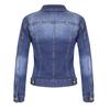 Women's Casual  Coat Long Sleeve Pocket Button Denim Jacket Coat