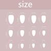Press on Nail Short Almond Acrylic Autumn Winter Leopard Floral Designs Nail Stick on Nail For Fashion Women And Parties