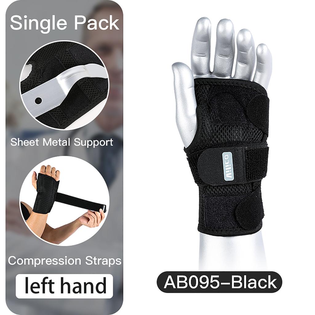 Breathable Wrist Support Professional Splint Wrist Brace Protector Band Arthritis Carpal Tunnel Hand Sprain Tendinitis Wristband