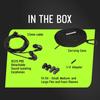 Shure Earphone SE Series SE215 In-Ear High Isolation Clear SE215-CL-J Black (1 Pair)