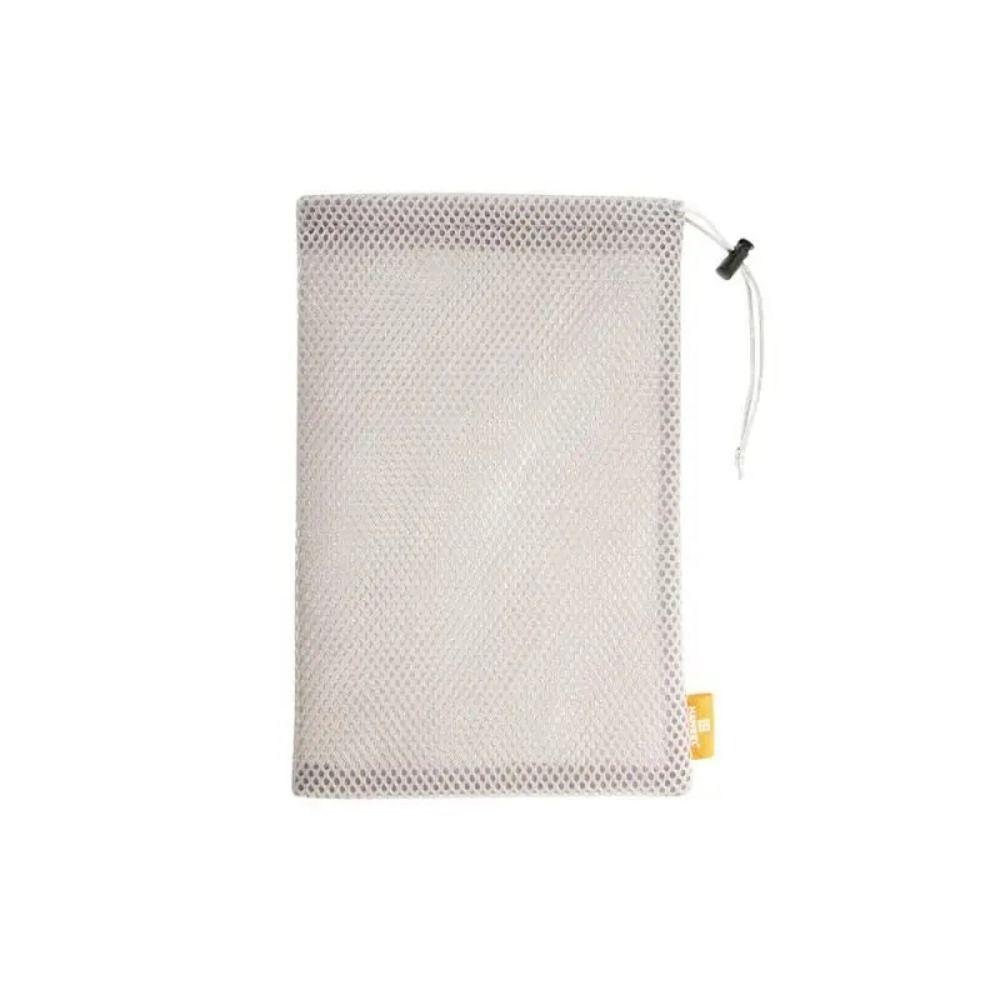 

1pcs Nylon Drawstring Storage Bag Multi-Functional Mesh Mobile Phone Data Cable Charger Storage Pouch Bag Portable Organizer серый