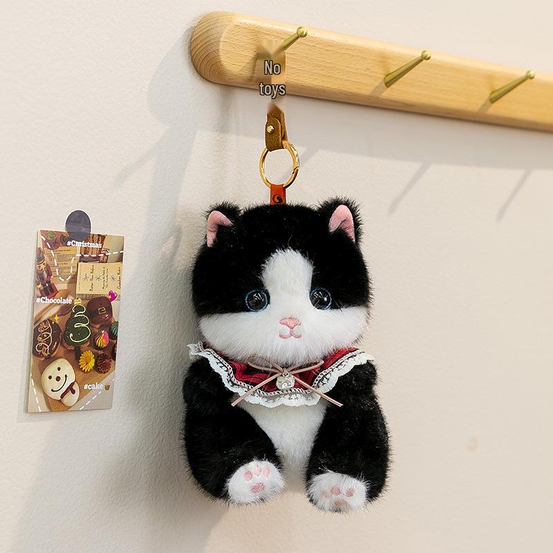 Calico Cat Plush Toy - Stress Relief Desk Companion and Gift for All Ages