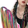 30pcs Colorful Hair Braids for Girls, 90CM  Braiding Strands, DIY Ponytail Braids for Girls, Stylish Hair Accessories for Women