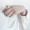 XIYANIKE Prevent Allergy Silver Color Wedding Rings New Creative Geometric Handmade Anillo Accessories Jewelry Gifts