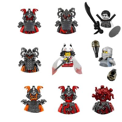 XL0001-0005 Anime Building Block Action Figures Cartoon Movie Doll Assembly Toy Puzzle Toy Kids Birthday Gifts