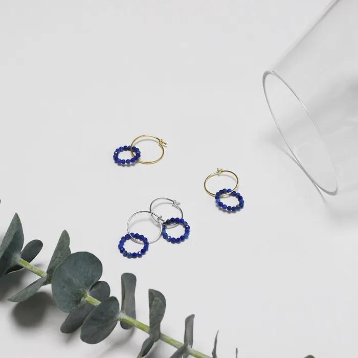 Lapis earring