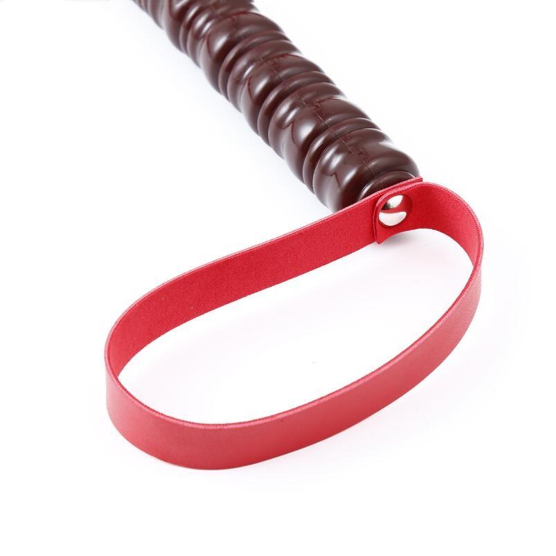 VaHppy Sex Whip 60CM 120G PU 4colors Game Toys Couple Flirting Spanking SM BDSM Tassel Tail Alternative Stimulation Sex Toys Delicate Handle