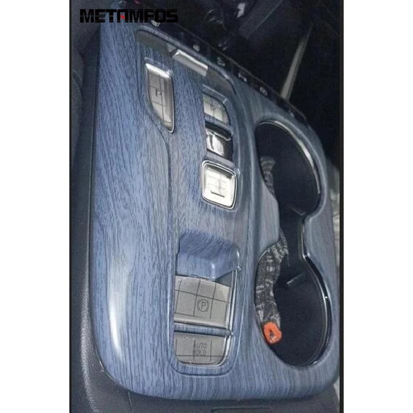 For Hyundai Tucson NX4 - 2024 Carbon Fiber Center Console Gear Shift Box Cover Trim Decoration Accessories Car Styling