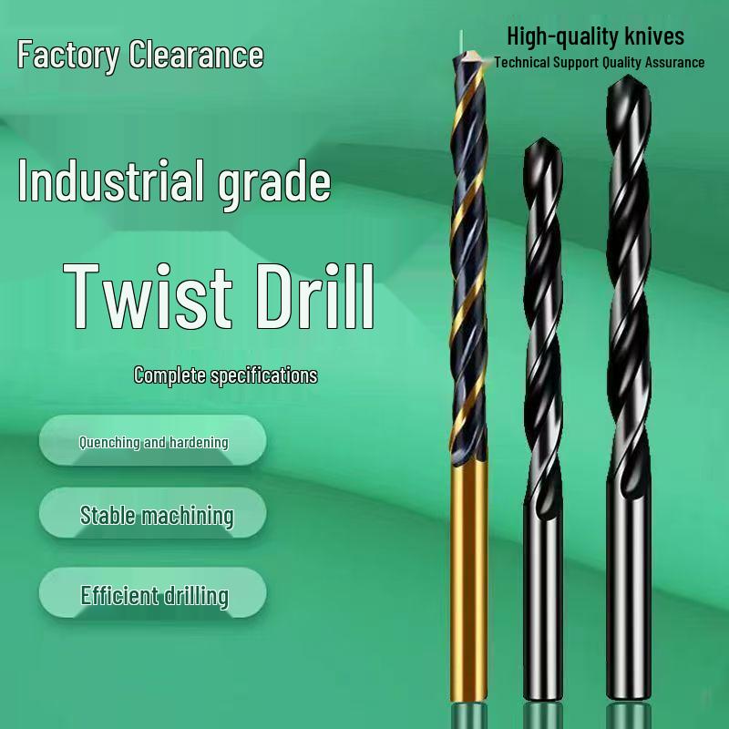 Stainless Steel 304 Cobalt Straight Shank Twist Drill Bit for Metal
