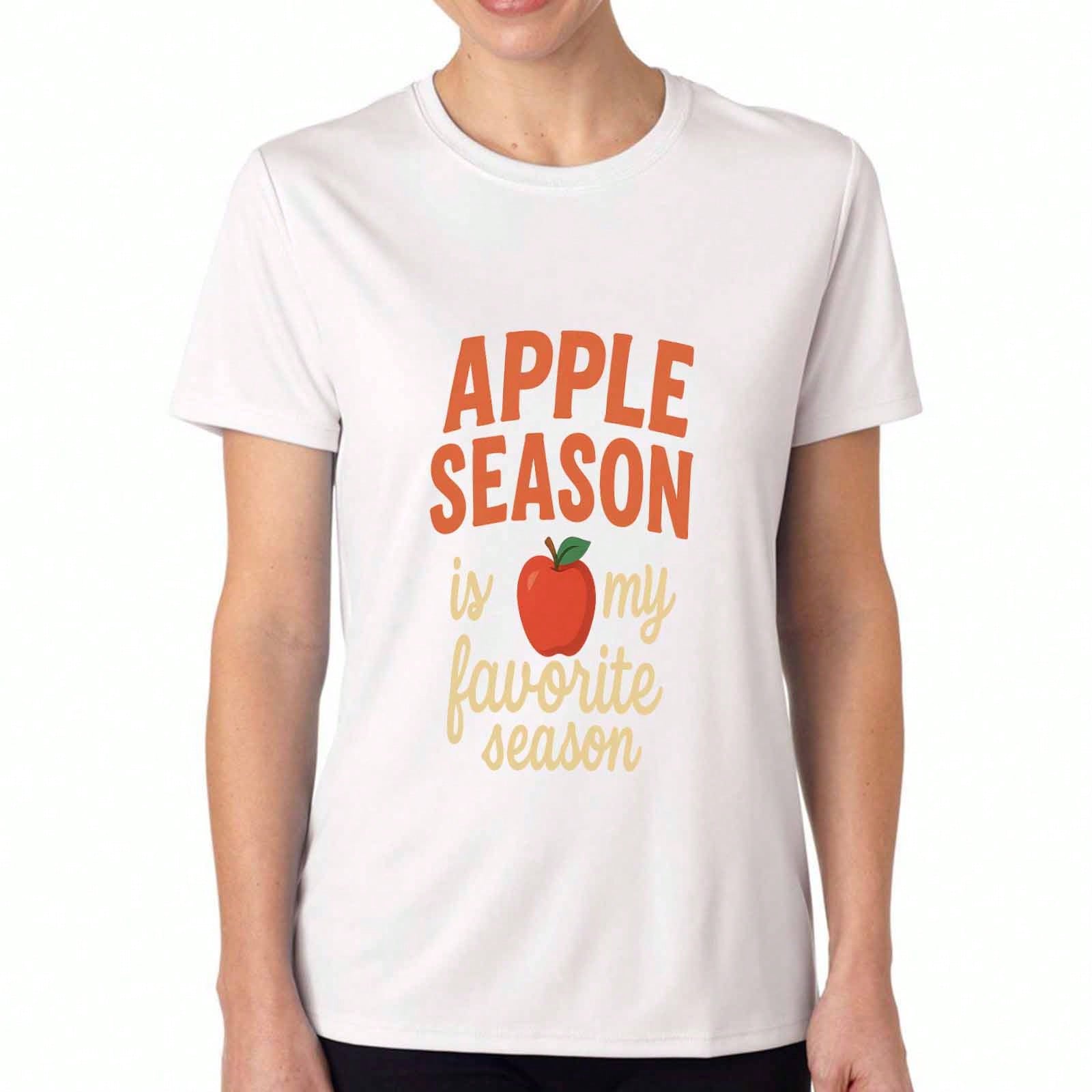 Apple Lover unisex s Cotton T Shirt, Pure Cotton Premium Print, Durable, Casual Fashion, Featuring A Just A Boy Who Loves Apples Graphic, Perfect For S разноцветный