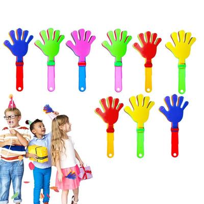 10PCS Plastic Clapping Noise Maker Cheer Up Match Applause Maker Evening Props Clapping Toy  Game