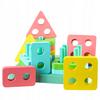 Wooden Blocks Eco Sorter Pastel Small Logical Puzzle