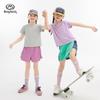 BanDuxian Girls' Summer Cooling Short-Sleeve T-Shirt